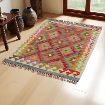 Dywan ręcznie tkany afgański Chobi 129x88 dywan Kilim tkany na płasko