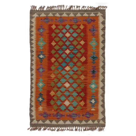 Dywan Kilim Chobi 132x83 ręcznie tkany afgański kilim