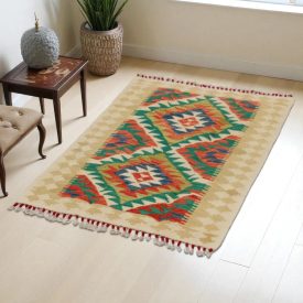 Dywan Kilim Chobi 115x80 ręcznie tkany afgański kilim