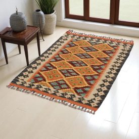   Dywan kilim Chobi 88x120 – ręcznie tkany z wełny w Afganistanie