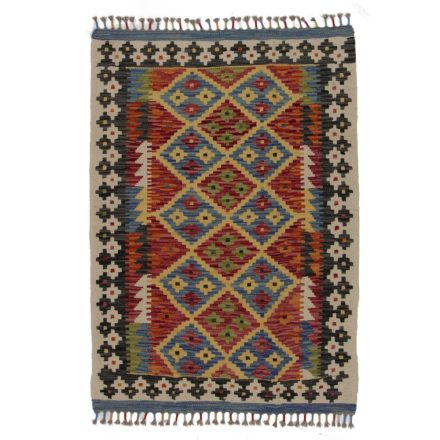 Dywan Kilim Chobi 122x87 ręcznie tkany afgański kilim