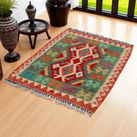 Dywan Kilim Chobi 120x87 ręcznie tkany afgański kilim z wełny