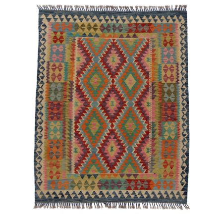 Dywan Kilim Chobi 195x160 ręcznie tkany afgański kilim