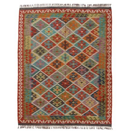 Dywan Kilim Chobi 196x156 ręcznie tkany afgański kilim