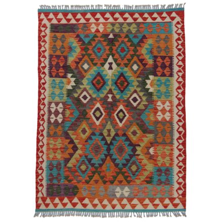 Dywan Kilim Chobi 200x151 ręcznie tkany afgański kilim
