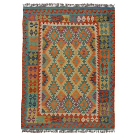 Dywan Kilim Chobi 197x152 ręcznie tkany afgański kilim