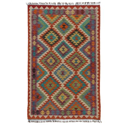 Dywan Kilim Chobi 187x123 ręcznie tkany afgański kilim