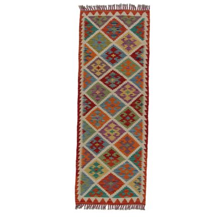 Dywan Kilim Chobi 71x195 ręcznie tkany afgański kilim