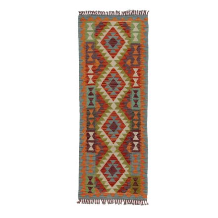 Dywan Kilim Chobi 75x198 ręcznie tkany afgański kilim