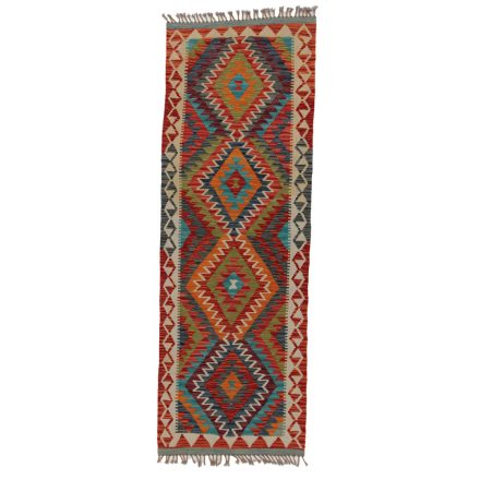 Dywan Kilim Chobi 70x193 ręcznie tkany afgański kilim