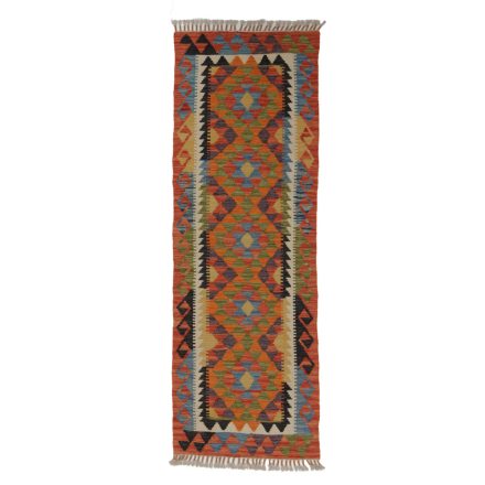 Dywan Kilim Chobi 64x187 ręcznie tkany afgański kilim