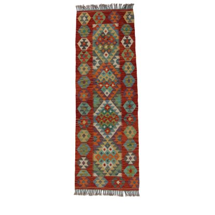 Dywan Kilim Chobi 69x198 ręcznie tkany afgański kilim