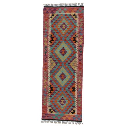 Dywan Kilim Chobi 68x191 ręcznie tkany afgański kilim