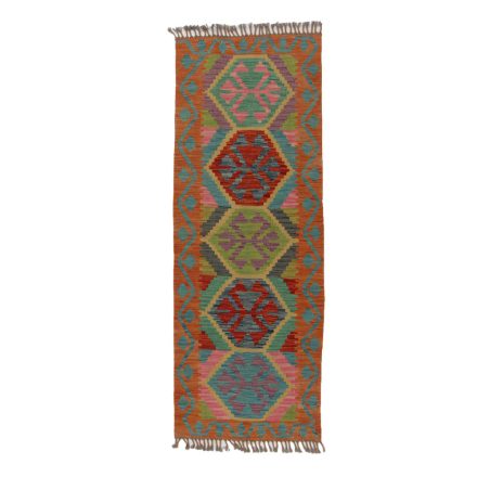 Dywan Kilim Chobi 66x178 ręcznie tkany afgański kilim