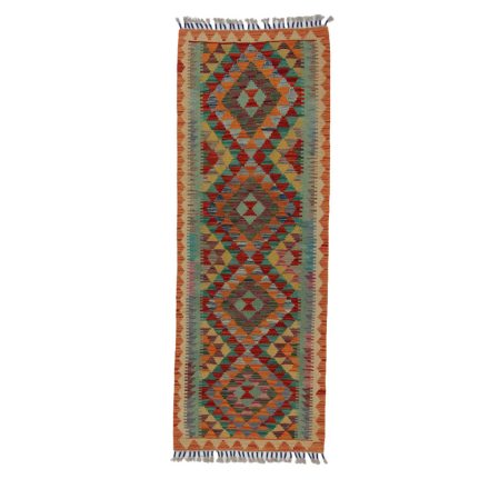 Dywan Kilim Chobi 64x189 ręcznie tkany afgański kilim