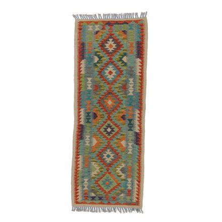 Dywan Kilim Chobi 74x193 ręcznie tkany afgański kilim