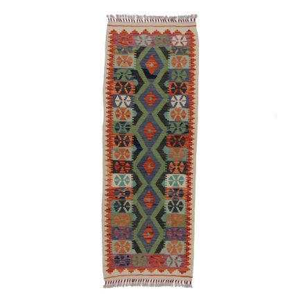 Dywan Kilim Chobi 67x180 ręcznie tkany afgański kilim