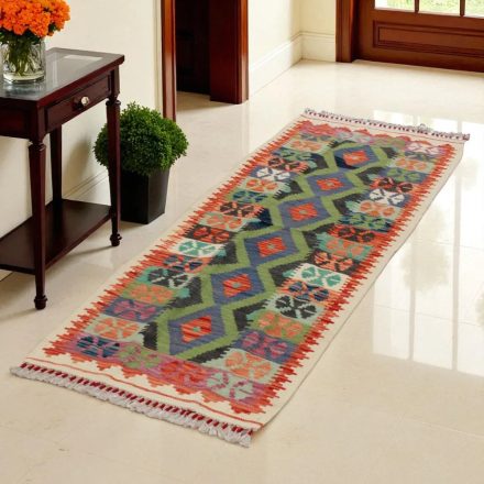 Dywan Kilim Chobi 67x180 ręcznie tkany afgański kilim