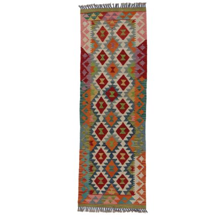 Dywan Kilim Chobi 69x205 ręcznie tkany afgański kilim