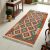 Chodnik kilim Chobi 76x202 – ręcznie tkany z wełny w Afganistanie