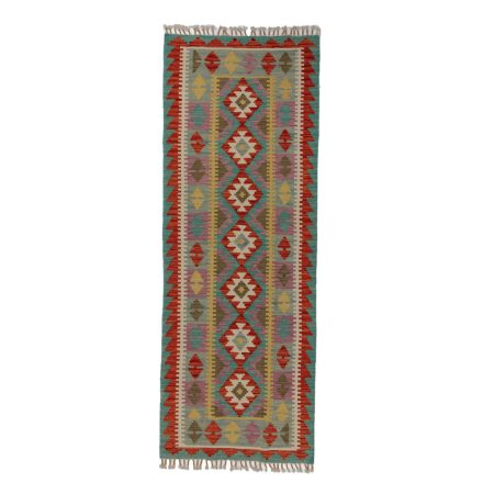 Dywan Kilim Chobi 74x199 ręcznie tkany afgański kilim