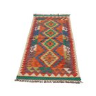 Dywan Kilim Chobi 67x194 ręcznie tkany afgański kilim