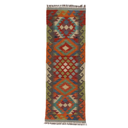 Dywan Kilim Chobi 67x191 ręcznie tkany afgański kilim
