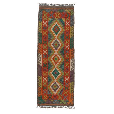 Dywan Kilim Chobi 77x203 ręcznie tkany afgański kilim