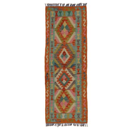 Dywan Kilim Chobi 76x206 ręcznie tkany afgański kilim