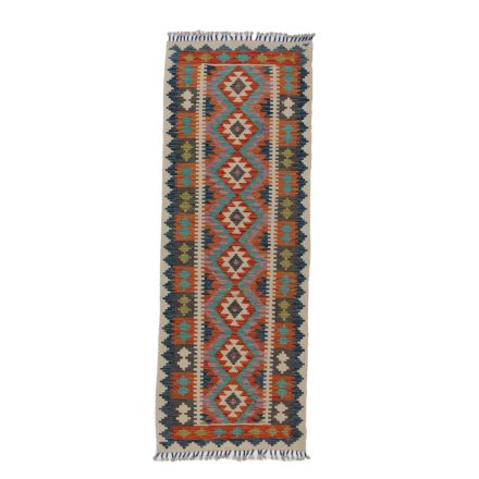 Dywan Kilim Chobi 74x201 ręcznie tkany afgański kilim