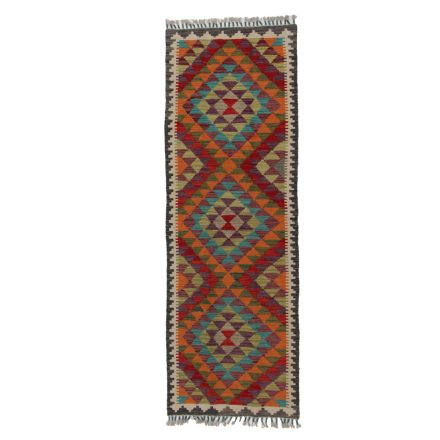 Dywan Kilim Chobi 66x193 ręcznie tkany afgański kilim