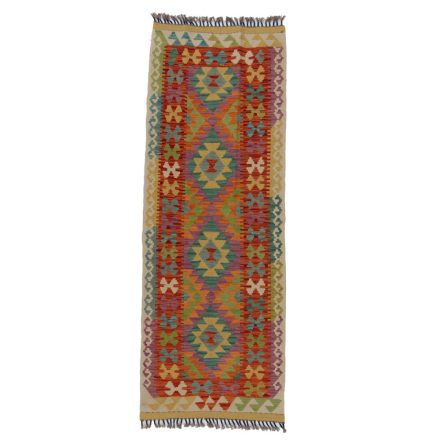 Dywan Kilim Chobi 72x195 ręcznie tkany afgański kilim