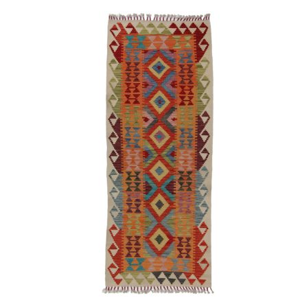 Dywan Kilim Chobi 76x191 ręcznie tkany afgański kilim