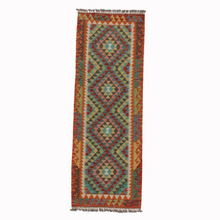 Dywan Kilim Chobi 70x197 ręcznie tkany afgański kilim