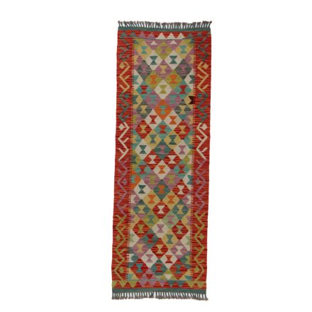 Dywan Kilim Chobi 71x198 ręcznie tkany afgański kilim