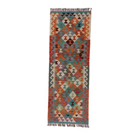 Dywan Kilim Chobi 74x203 ręcznie tkany afgański kilim