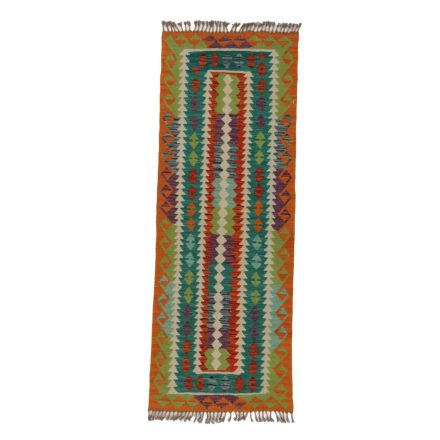 Dywan Kilim Chobi 75x204 ręcznie tkany afgański kilim