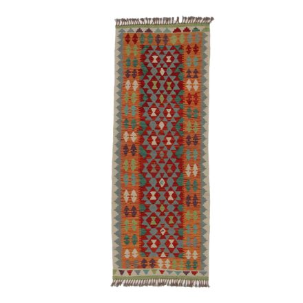 Dywan Kilim Chobi 73x193 ręcznie tkany afgański kilim