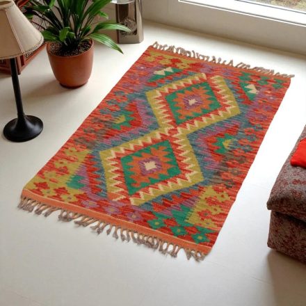 Dywan Kilim Chobi 62x102 ręcznie tkany afgański kilim z wełny