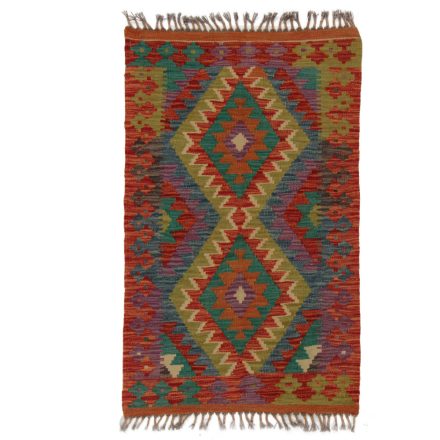 Dywan Kilim Chobi 62x102 ręcznie tkany afgański kilim