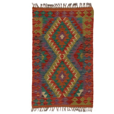 Dywan Kilim Chobi 62x102 ręcznie tkany afgański kilim