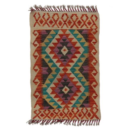 Dywan Kilim Chobi 62x96 ręcznie tkany afgański kilim