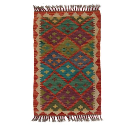 Dywan Kilim Chobi 57x57 ręcznie tkany afgański kilim