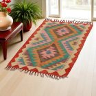 Dywan Kilim Chobi 94x63 ręcznie tkany afgański kilim