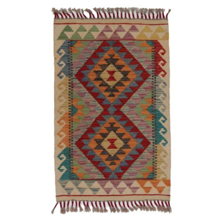 Dywan Kilim Chobi 92x59 ręcznie tkany afgański kilim
