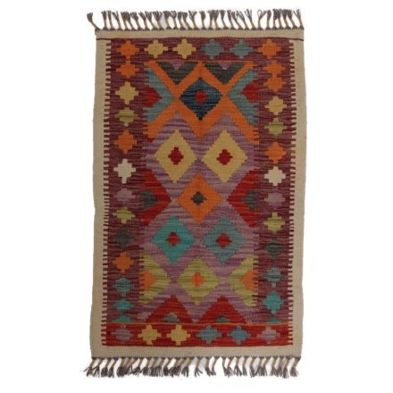 Dywan Kilim Chobi 90x54 ręcznie tkany afgański kilim