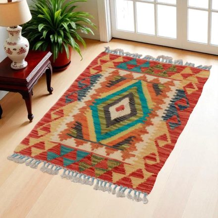 Dywan Kilim Chobi 85x59 ręcznie tkany afgański kilim