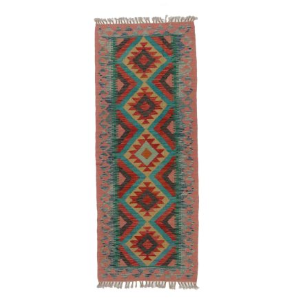 Dywan Kilim Chobi 79x195 ręcznie tkany afgański kilim