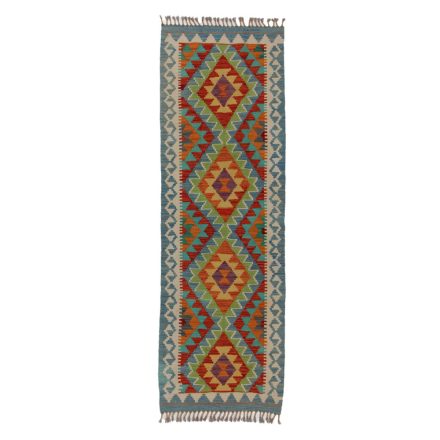 Dywan Kilim Chobi 66x202 ręcznie tkany afgański kilim