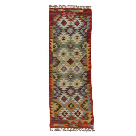 Dywan Kilim Chobi 70x198 ręcznie tkany afgański kilim